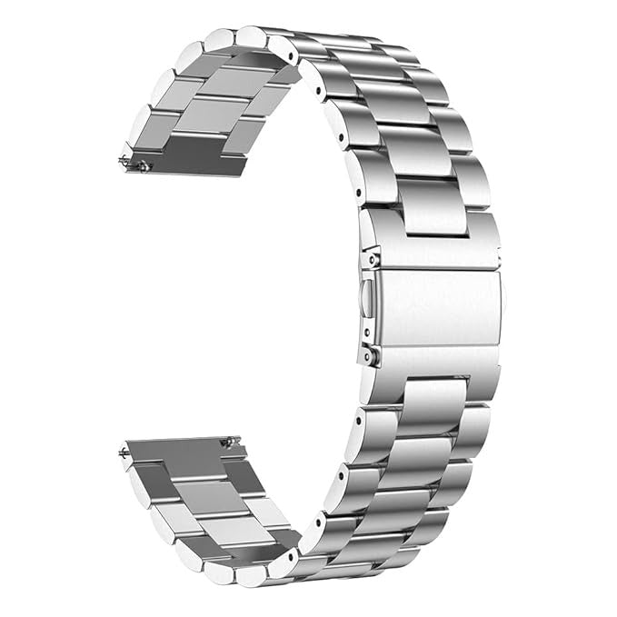 SHOPONX 22mm Stainless steel chain for smart watch.