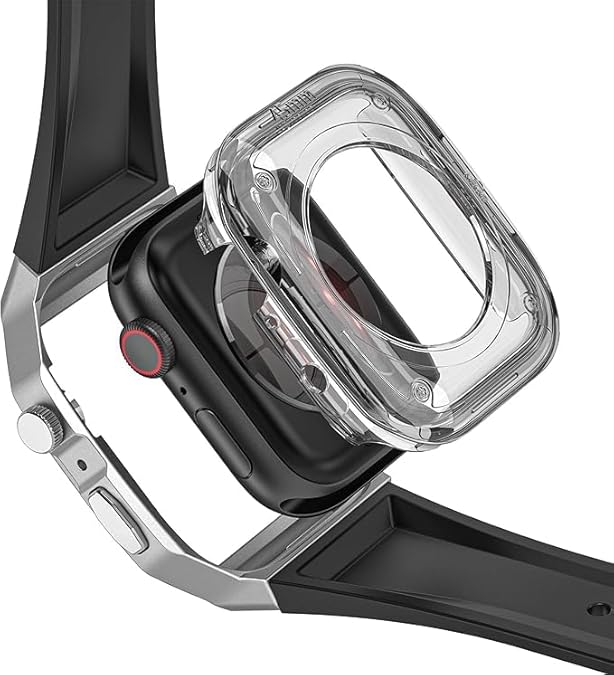 SHOPONX ROSE Metal Modification Kit For Apple Watch Series-10 44/45/46/49mm.