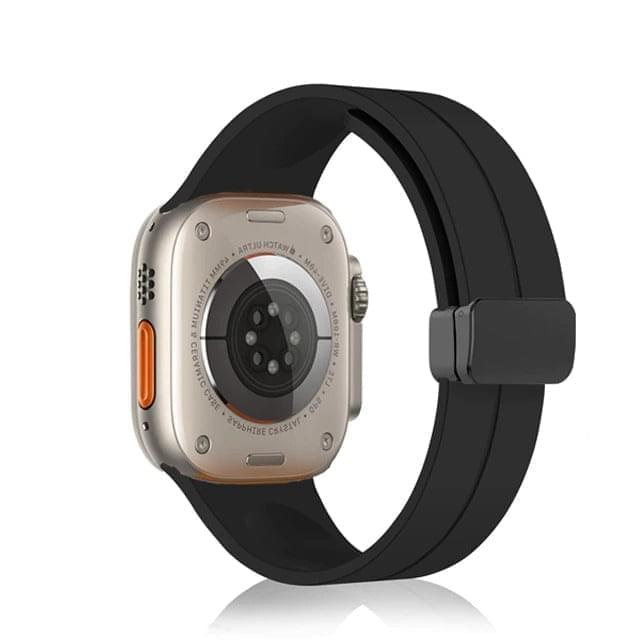 Shoponx D-Buckle Magnetic Silicone Band For Apple Watch - SHOPONX