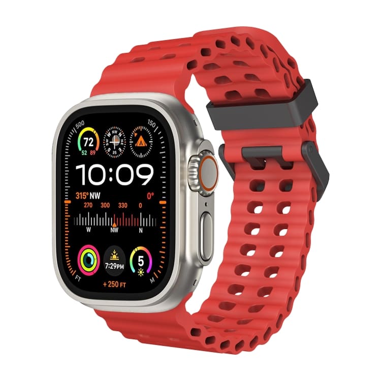 Shoponx New Addition Ocean Silicone Band For Apple Watch.