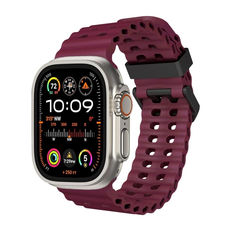 Shoponx New Addition Ocean Silicone Band For Apple Watch.