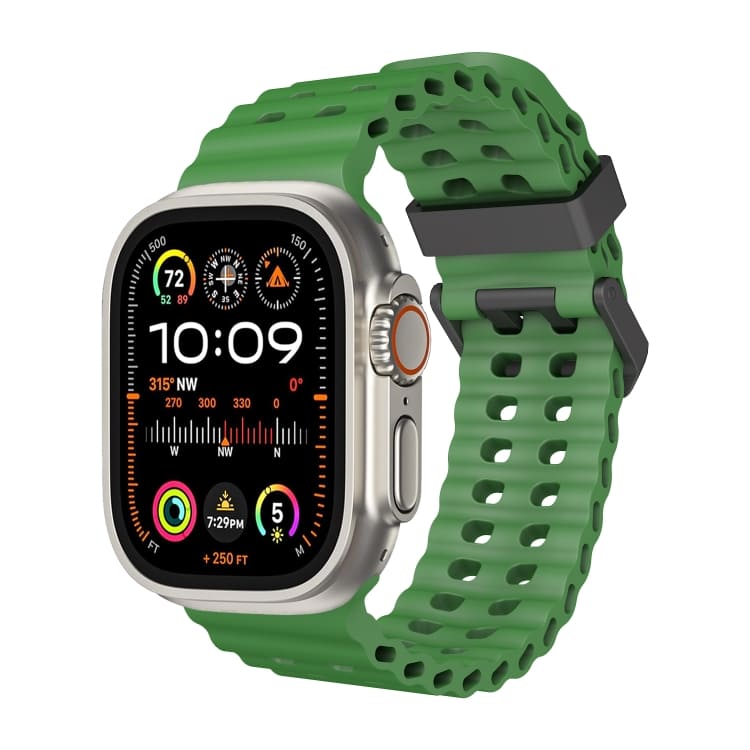 Shoponx New Addition Ocean Silicone Band For Apple Watch.