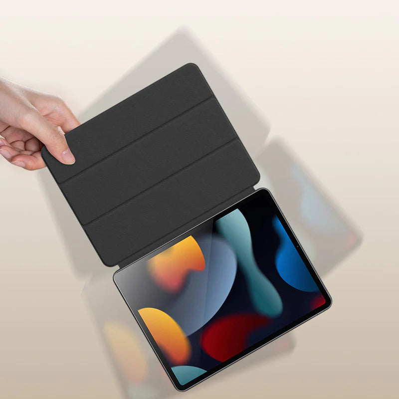 Shoponx Magnetic Flip Case For iPad Black