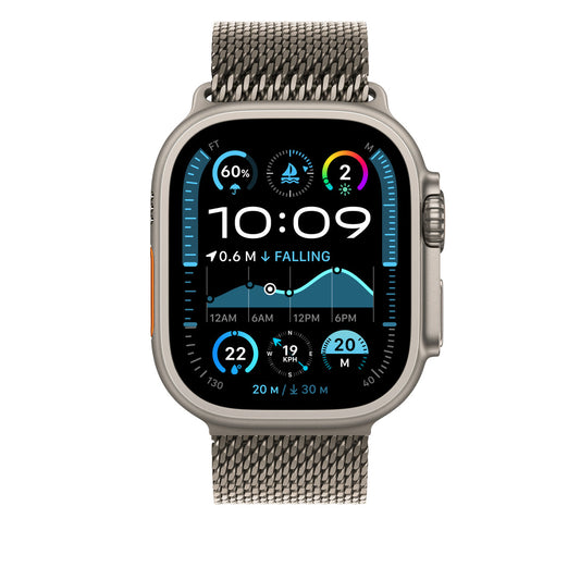 Titanium Milanese Loop For Apple Watch By Shoponx.