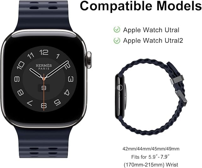 Shoponx New Addition Ocean Silicone Band For Apple Watch.