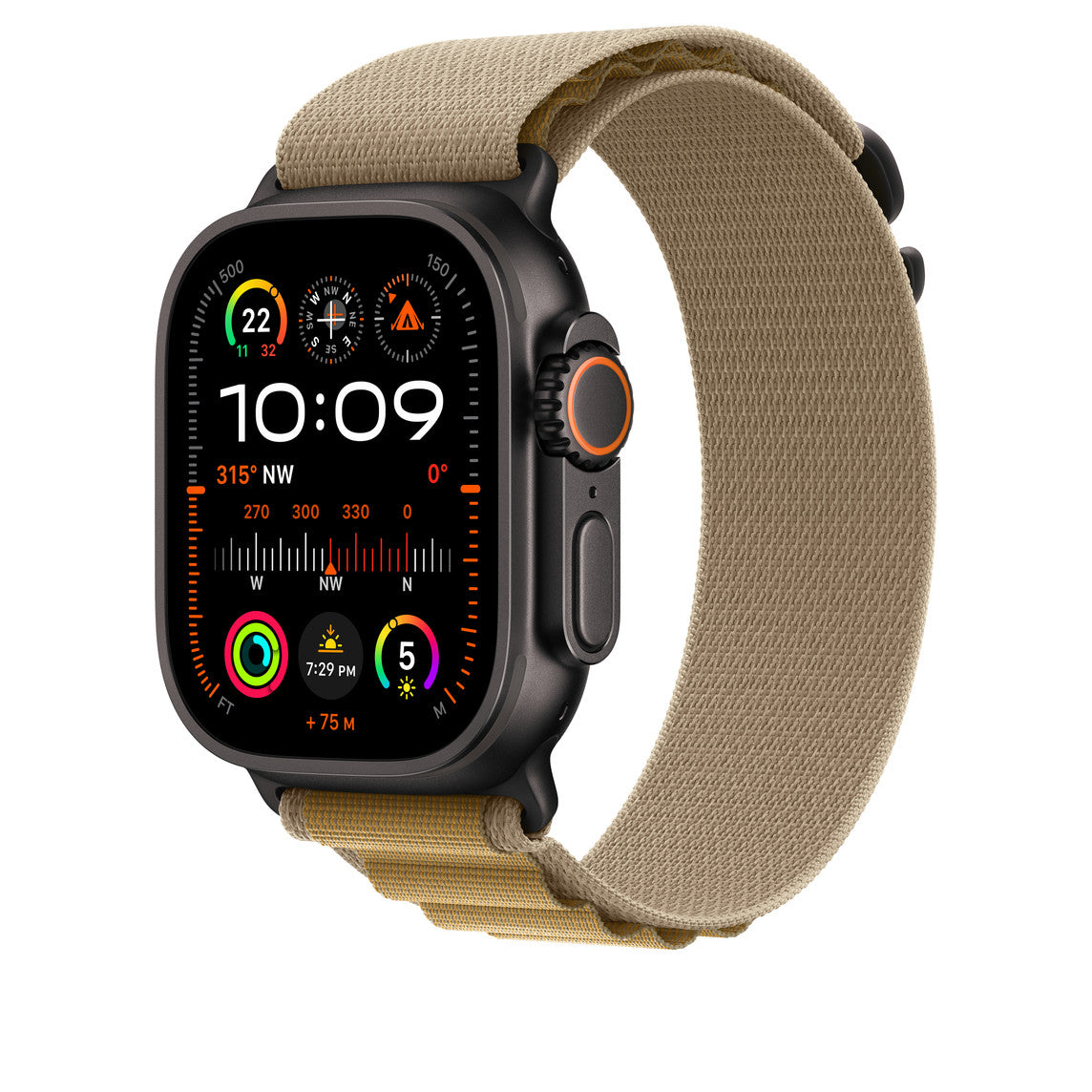 SHOPONX B-OLIVE alpine loop for apple watch 42/44/45/46/49MM