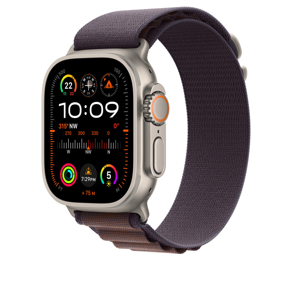 SHOPONX INDIGO alpine loop for apple watch 42/44/45/46/49MM