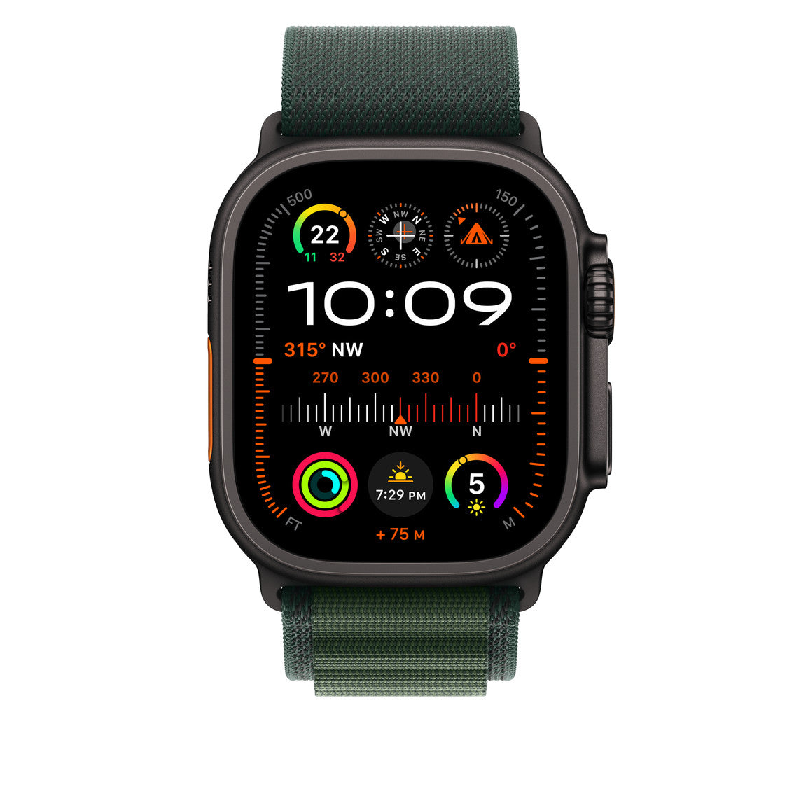 SHOPONX B-GREEN alpine loop for apple watch 42/44/45/46/49MM
