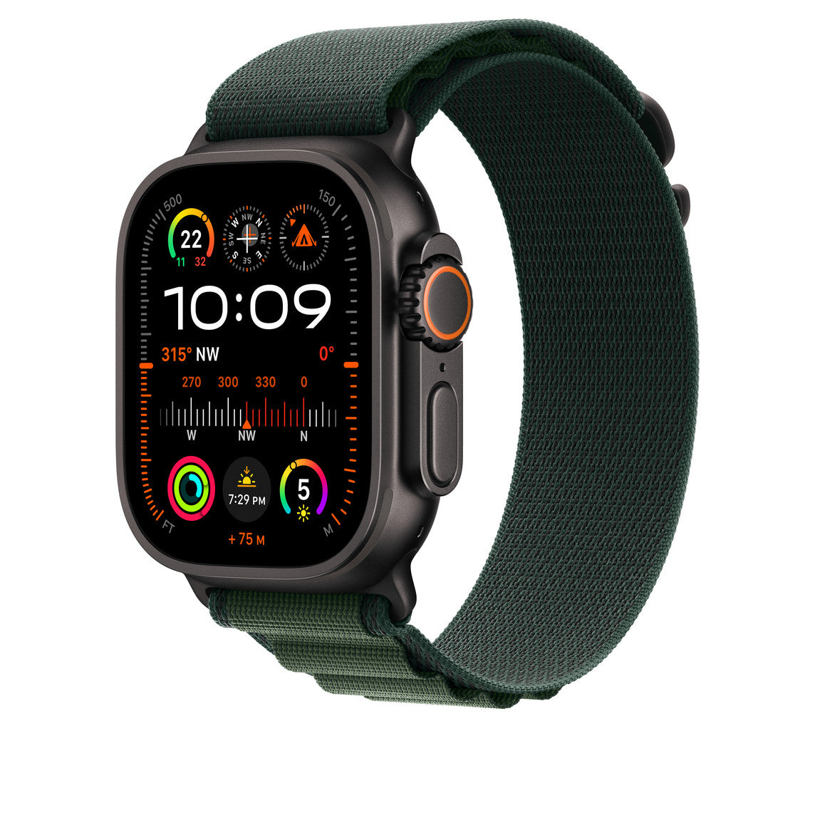 SHOPONX B-GREEN alpine loop for apple watch 42/44/45/46/49MM