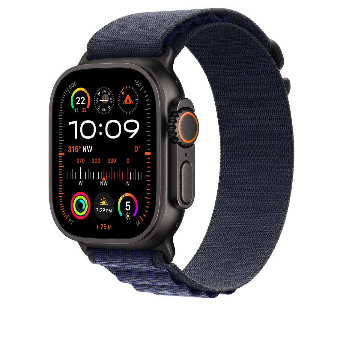 SHOPONX B-NAVY alpine loop for apple watch 42/44/45/46/49MM