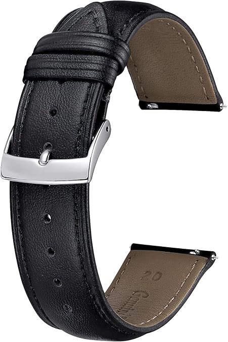 SHOPONX Vintage Leather straps for smart watch 20-22mm.