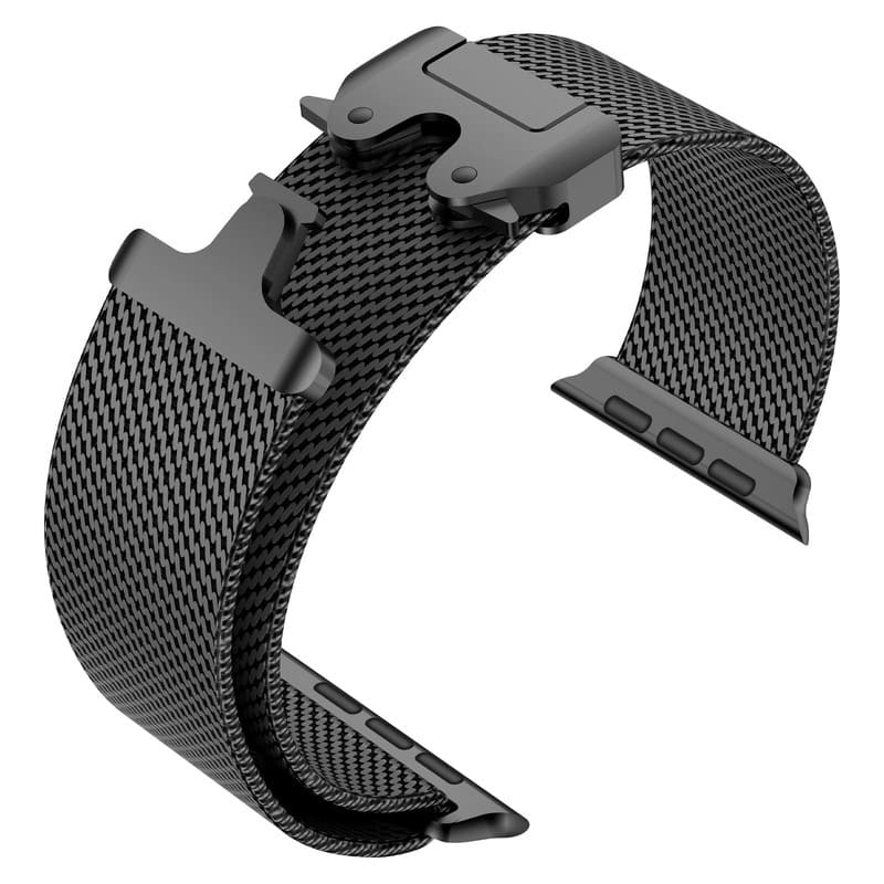 Shoponx Milanese Loop Parachute Buckle Style For Apple Watch.