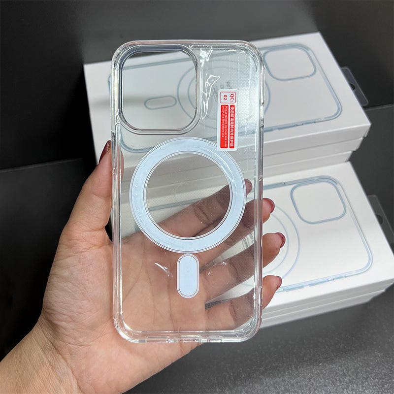 Shoponx Magsafe Clear Case For iPhone 15