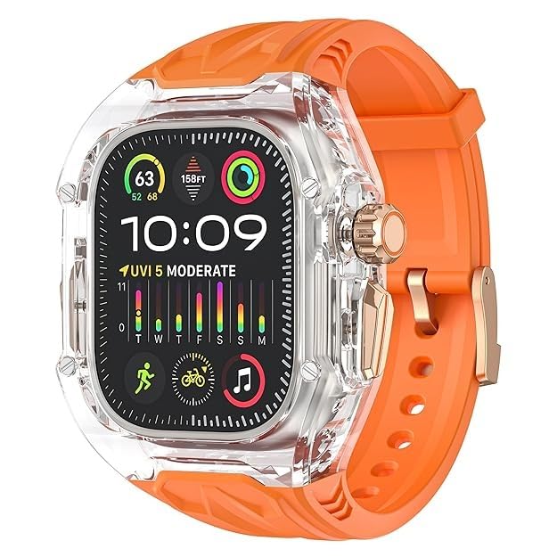 SHOPONX ORG-Crystal Modification Kit Case For Apple Watch Series10 44/45/46/49mm.