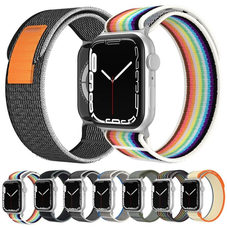 SHOPONX Rainbow VELCRO Loop For Apple Watch Series-10 42/44/45/46/49MM.