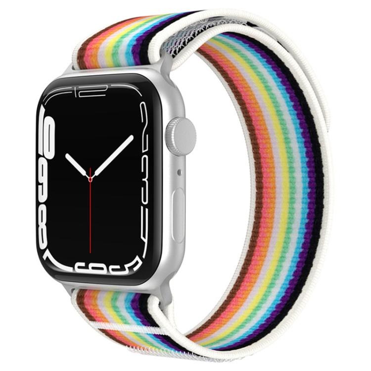 SHOPONX Rainbow VELCRO Loop For Apple Watch Series-10 42/44/45/46/49MM.