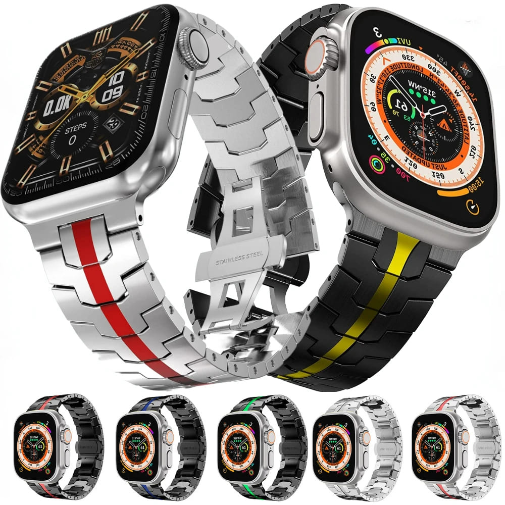 Shoponx Premium Stainless Steel For Apple Watch Strap