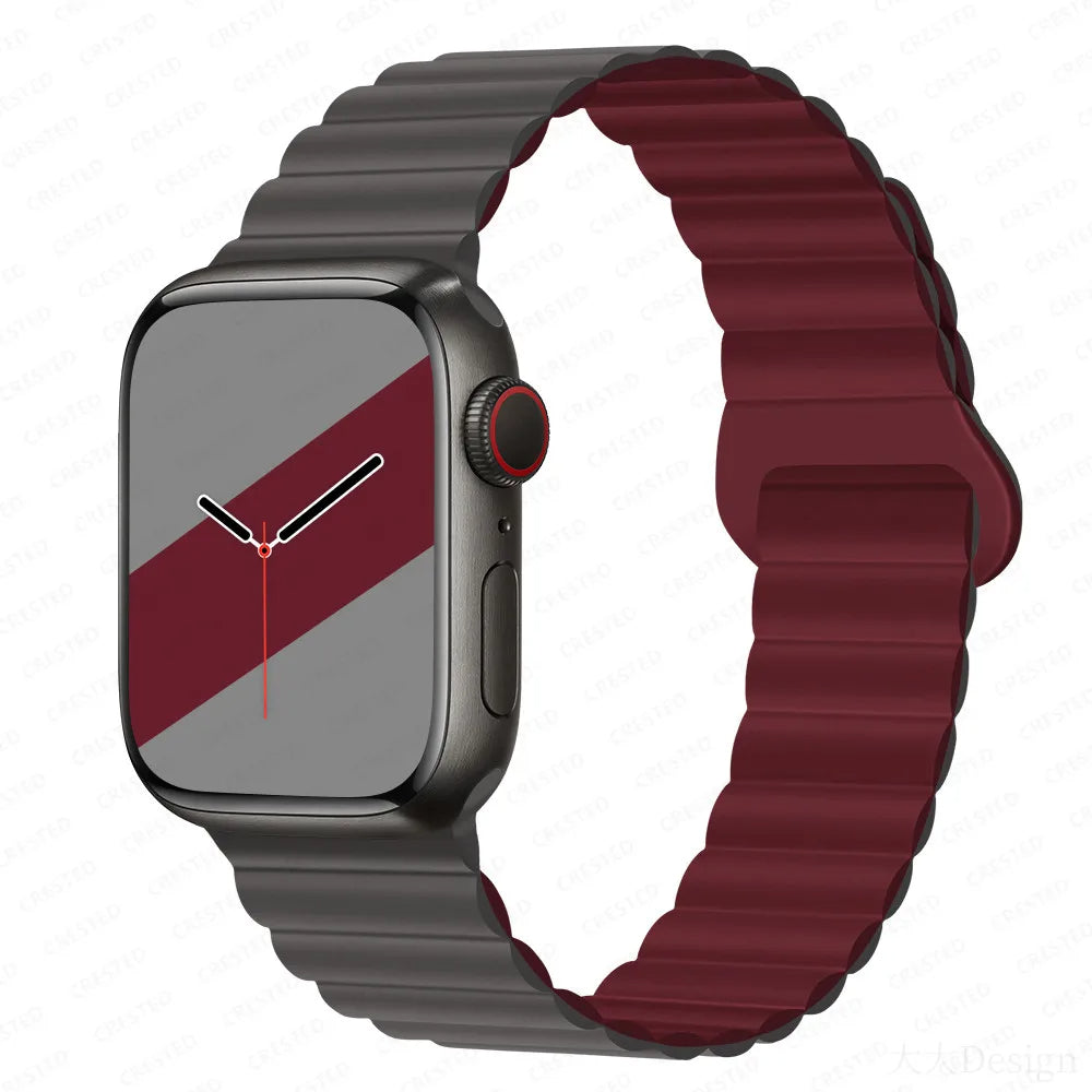 Shoponx Magnetic Silicone Band For Apple Watch - SHOPONX
