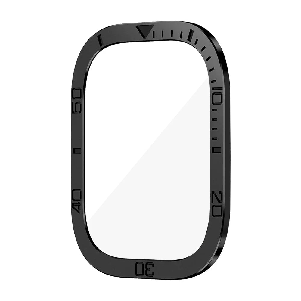 Shoponx Dial Scale Protective Metal Frame Screen Protective Film For Apple Watch - SHOPONX