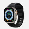 Load image into Gallery viewer, Black Premium Silicone Band For Apple Watch By Shoponx