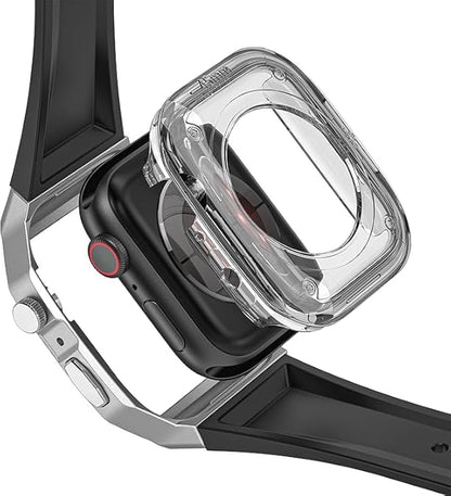 SHOPONX ROSE Metal Modification Kit For Apple Watch Series-10 44/45/46/49mm.