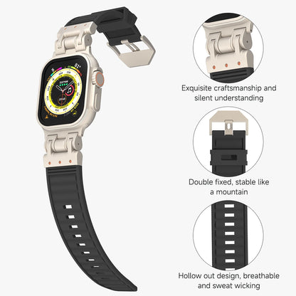 Shoponx Rugged Silicone Sports Band For Apple Watch