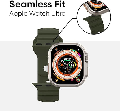 Tailored For Big Dials: Shoponx iwatch ultra band compatible with Apple Watch Series 9 8 7 6 5 4 3 2 1 SE, Ultra, Ultra 2, ONLY for 49mm 45mm 44mm 42mm. Fits wrist size 6.7"- 8.8" (170-223mm).