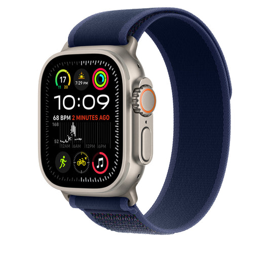 SHOPONX New Blue Trail Loop Titanium Black For Watch 42.44.45.46.49mm