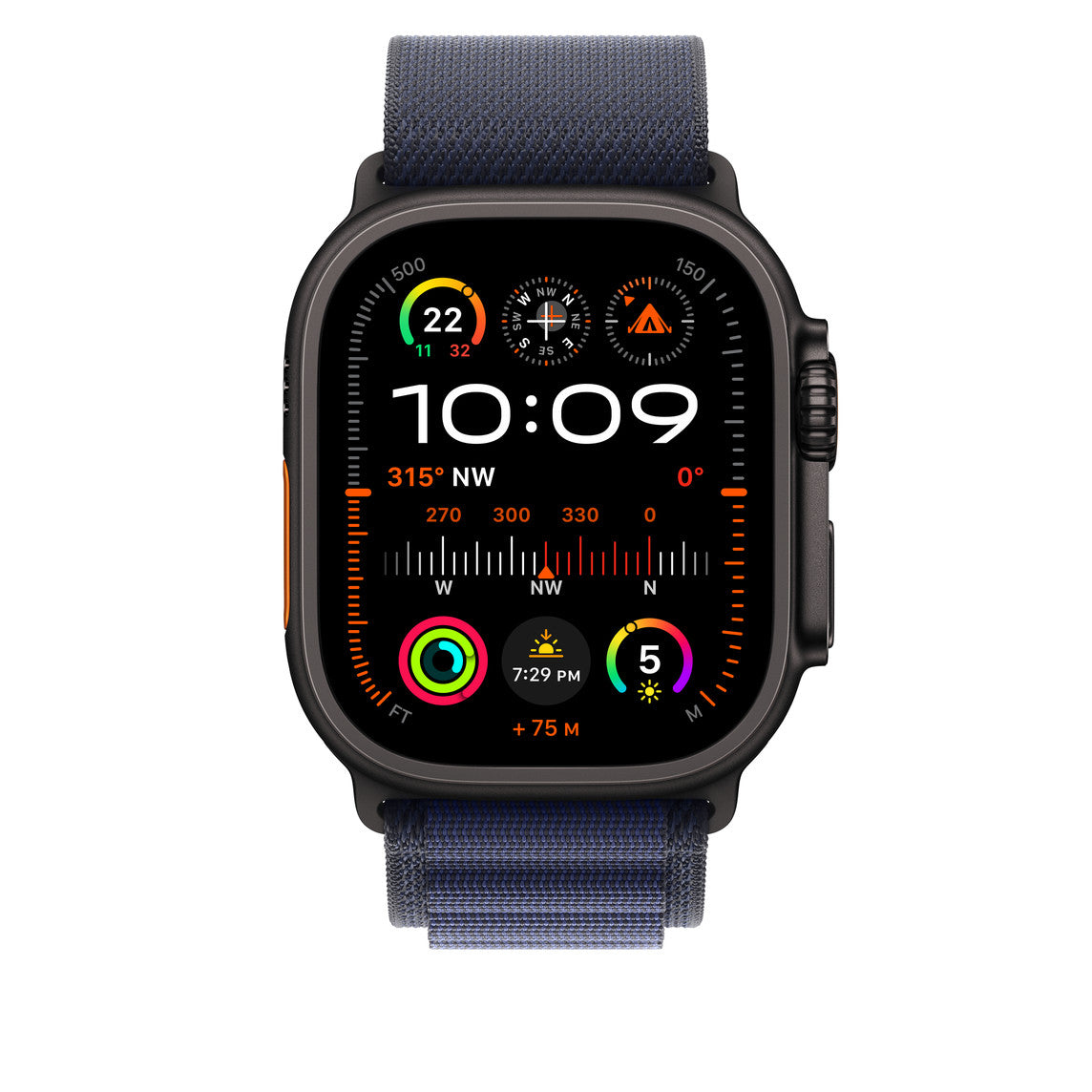 SHOPONX B-NAVY alpine loop for apple watch 42/44/45/46/49MM