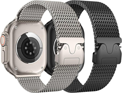 Shoponx Luxury Premium Milanese Mesh Loop For Apple Watch