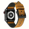 Shoponx New Premium Leather Silicone Band For Apple Watch - SHOPONX