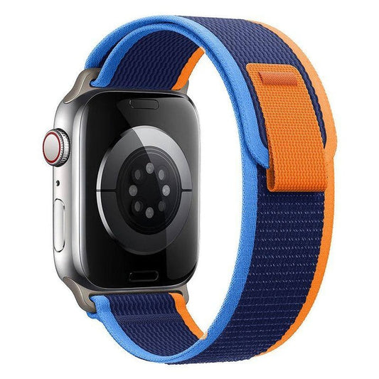SHOPONX BL-OR VELCRO Loop For Apple Watch Series-10 42/44/45/46/49MM.