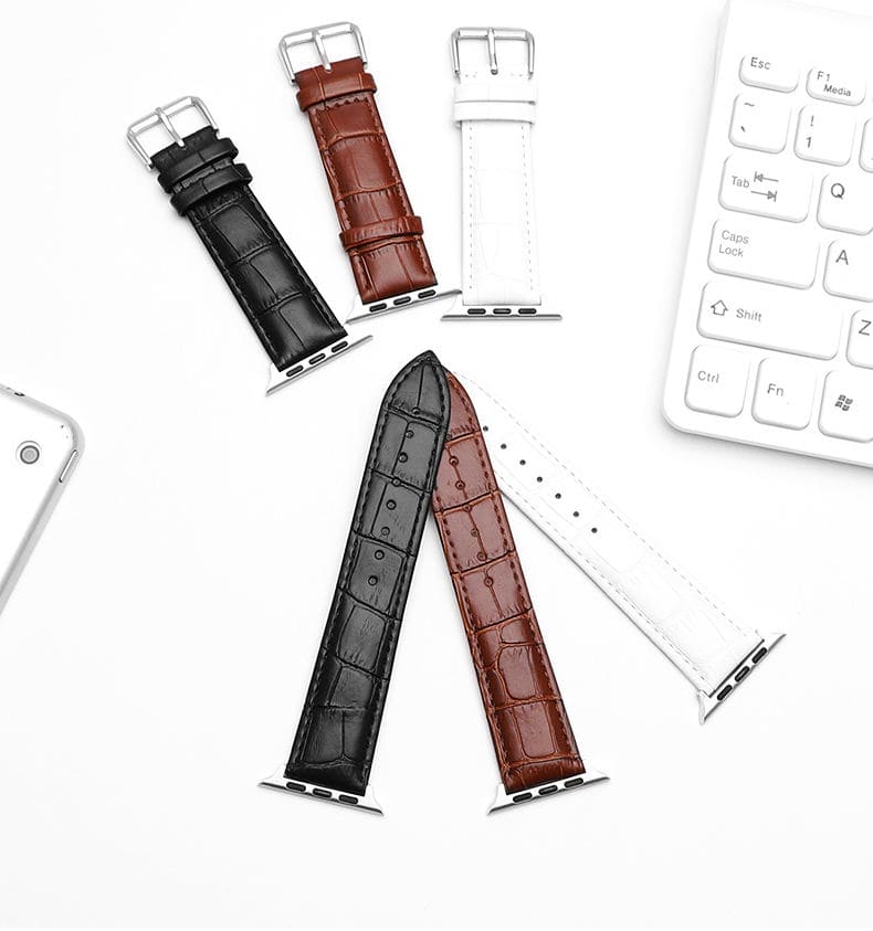 Shoponx Genuine Leather Straps For Apple Watch.