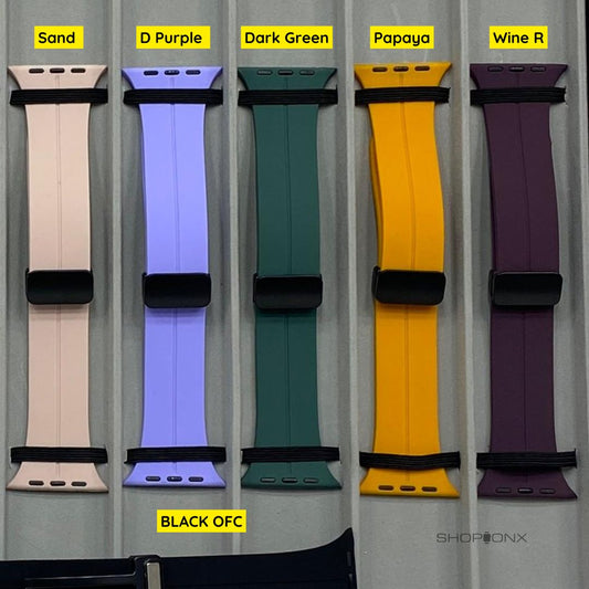 Shoponx MAGNETIC Lock Band For Apple Watch 42/44/45/46/49MM.