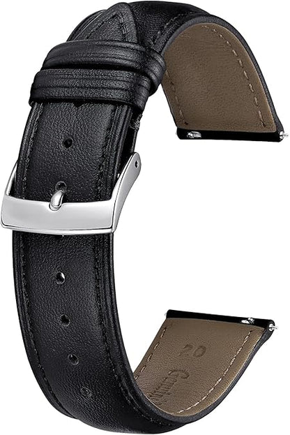 SHOPONX Vintage Leather straps for smart watch 20-22mm.