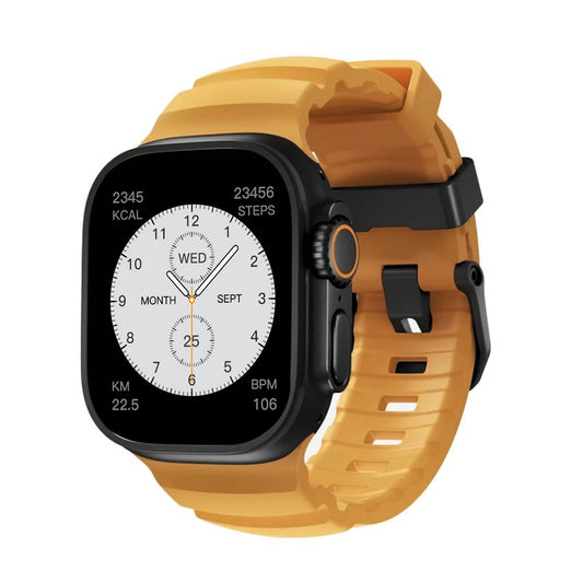 SHOPONX B-Papaya Rocky band for apple watch Series10 42,44,45,46,49mm