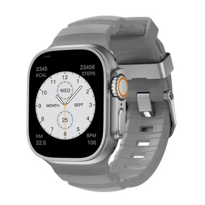 SHOPONX D-Grey ROCKY POINT band for apple watch 42/44/45/46/49mm