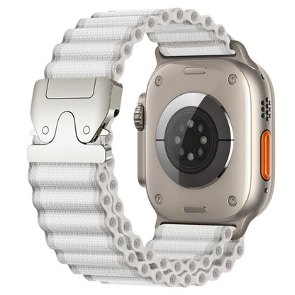 SHOPONX S-Milky Parachute Lock Strap For i-Watch 42.44.45.46.49mm