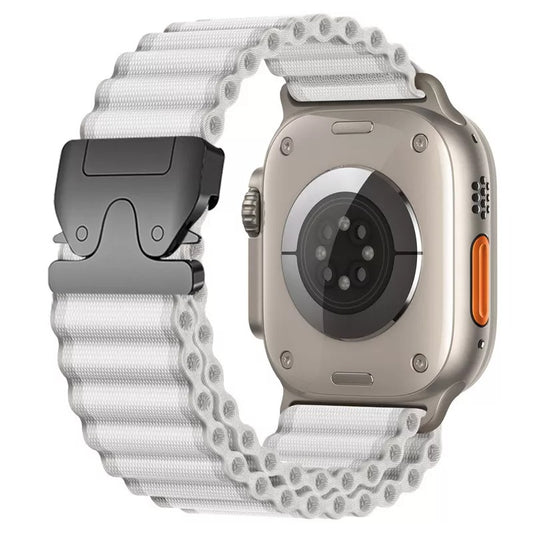 SHOPONX B-Milky Parachute Lock Strap For i-Watch 42.44.45.46.49mm