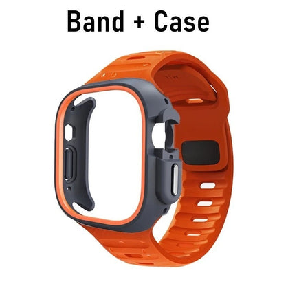 SHOPONX Case With Band For Apple Watch 42/44/45/46/49mm.