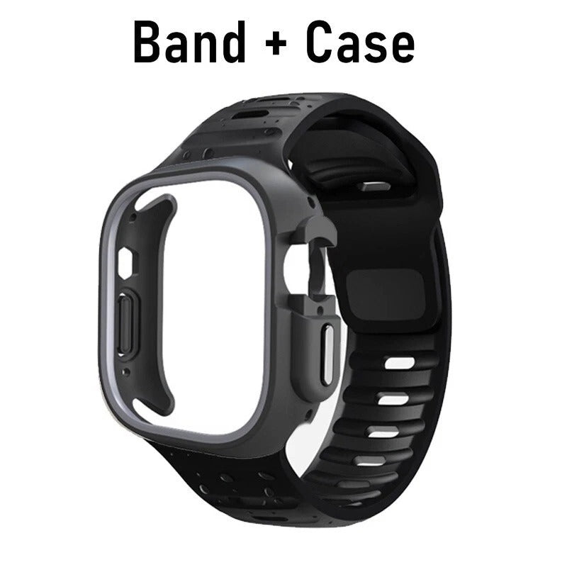 SHOPONX Case With Band For Apple Watch 42/44/45/46/49mm.