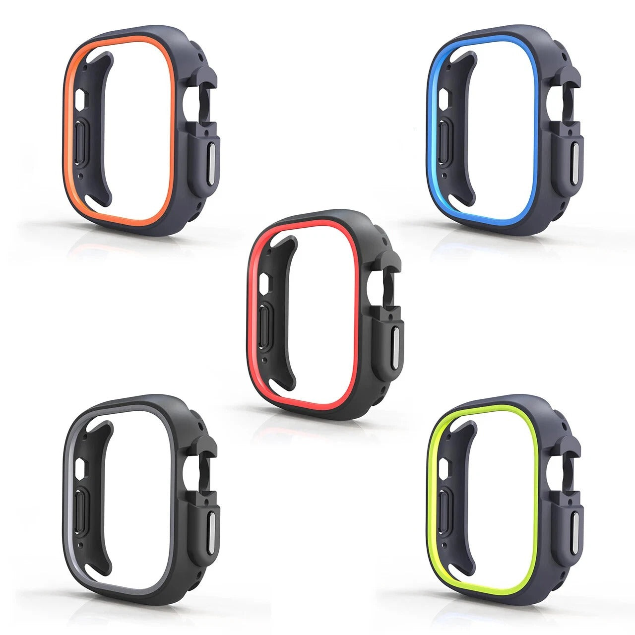 SHOPONX Hard TPU case for apple watch 42/44/45/46/49mm.