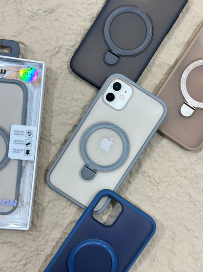 Shoponx Metal STAND MagSafe Working Case For Apple iPhone.