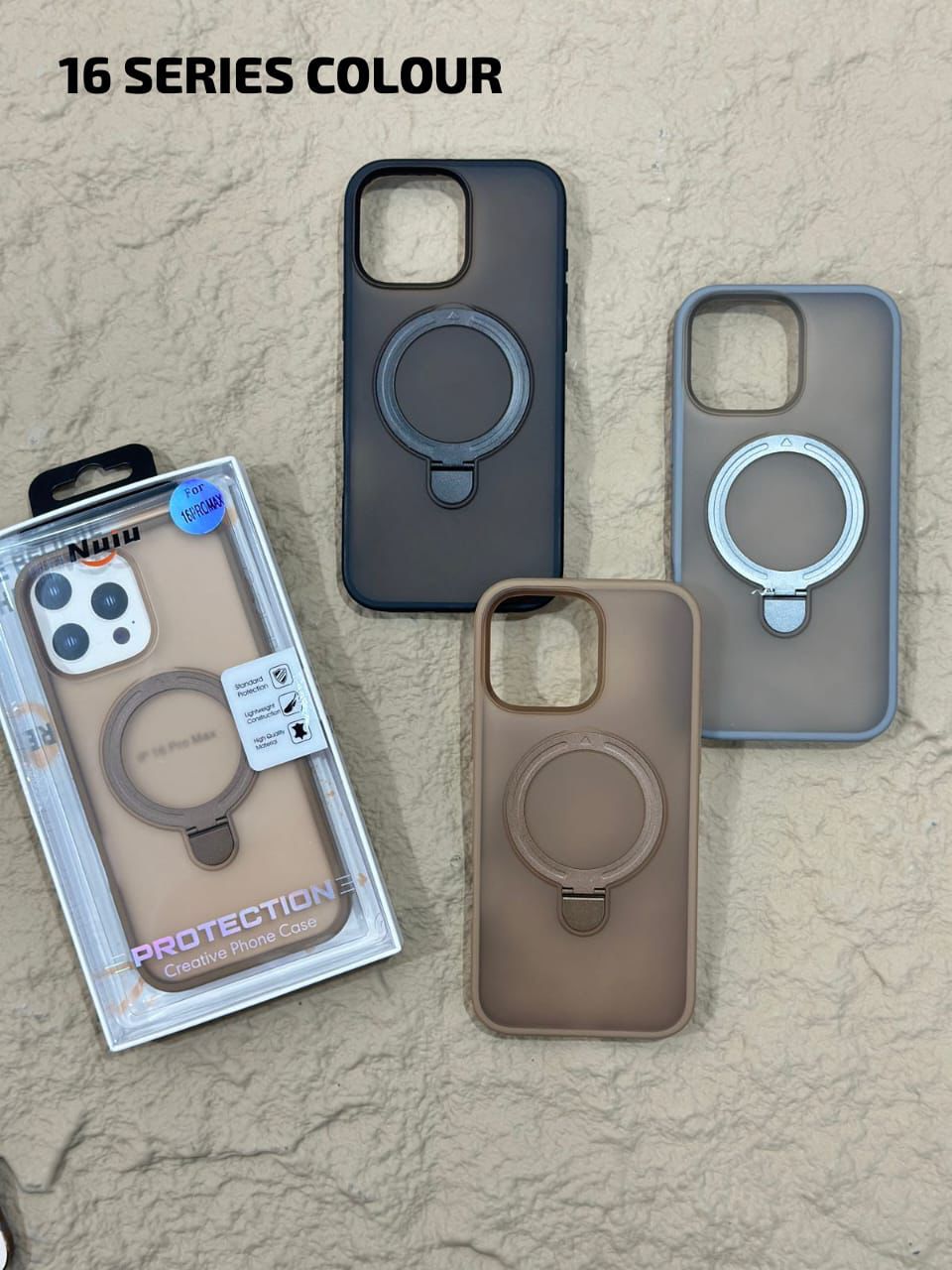 Shoponx Metal STAND MagSafe Working Case For Apple iPhone.