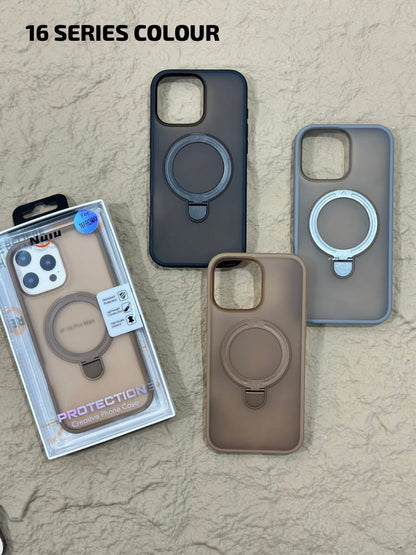 Shoponx Metal STAND MagSafe Working Case For Apple iPhone.