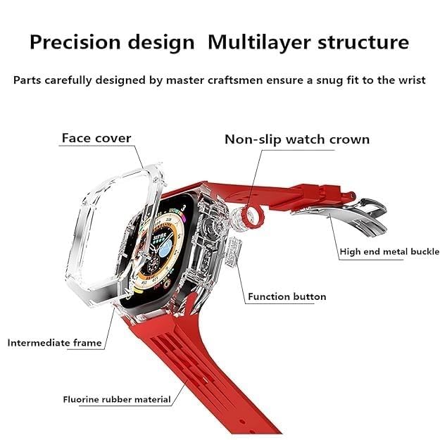 SHOPONX ORG-Crystal Modification Kit Case For Apple Watch Series10 44/45/46/49mm.