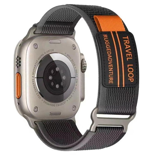 SHOPONX GREY-B Travel Loop For Apple Watch Series-10 42/44/45/46/49MM.